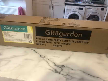 Photo of free GR8 Garden Tent (BR3) #2