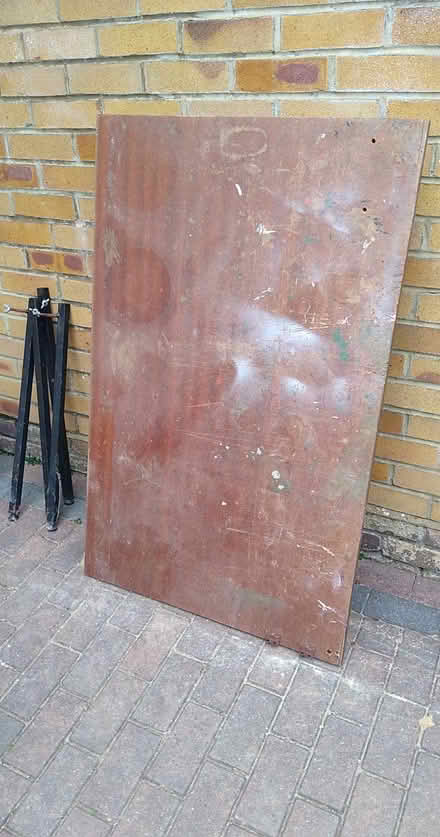 Photo of free Table with metal legs (Fareham PO14) #1