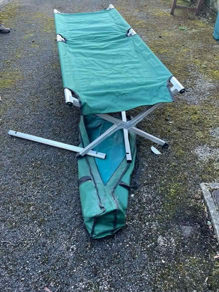 Photo of free Folding camp bed (DE6 3EY Hulland Ward) #3