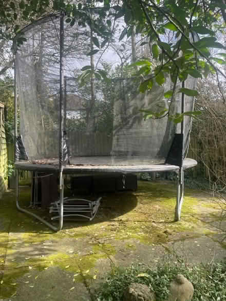 Photo of free 10ft Plum trampoline and enclosure (Whetstone N20) #2