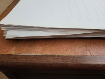 Photo of free A 4 paper for children to draw on (Duffield DE56) #1