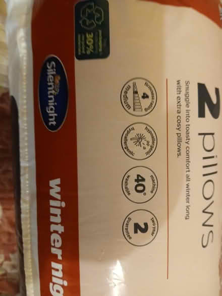 Photo of free New, unused pillow (High Wycombe/Wycombe Marsh) #2