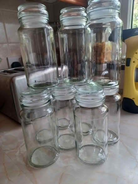 Photo of free 10 x Glass Storage Jars (Lanchester DH7) #2