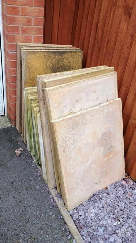 Photo of free Paving Slabs (Used) (Stourport on Severn DY13) #1