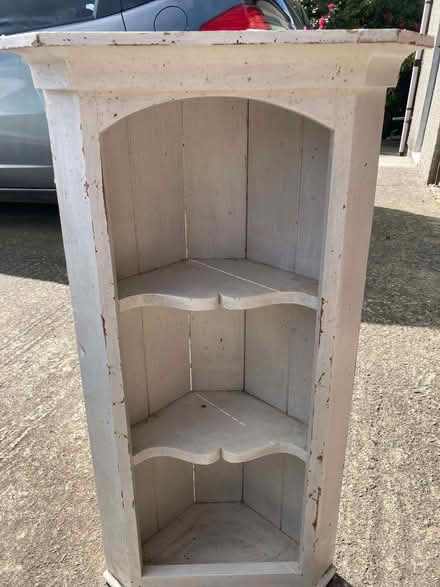 Photo of free wooden corner wall unit (Porthcurno TR19) #1