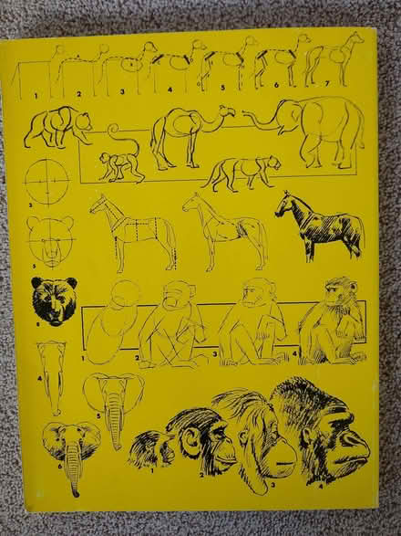 Photo of free How to Draw Animals By Jack Hamm (in Japanese) (Kenilworth CV8) #2