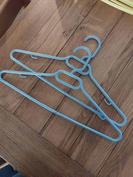 Photo of free Plastic coat hangers- various (BA2) #4