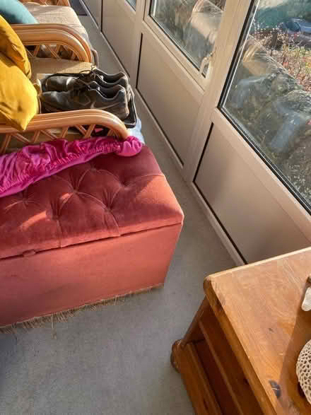 Photo of free Storage ottoman (Belper DE56) #2