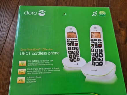 Photo of free Doro PhoneEasy DECT cordless phone (Canary Wharf) #1