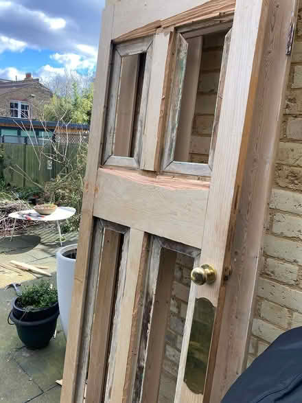 Photo of free Old wooden doors for parts (Muswell Hill N10) #4