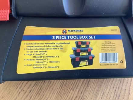 Photo of free Small tool box (Market Drayton.) #1