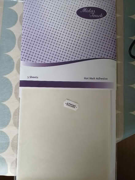 Photo of free Hot melt adhesive sheets (Parkwood Rainham ME8) #1