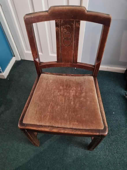 Photo of free Two dining chairs (Egham) #3