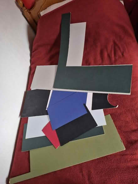 Photo of free Off cuts of mounting card (ME15 Wheatsheaf Close) #1