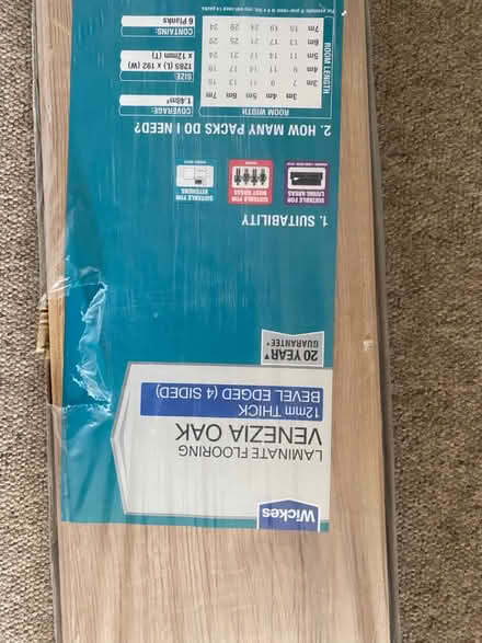 Photo of free Laminate Oak Flooring - BRAND NEW (Windsor Quay, Cardiff CF11) #3