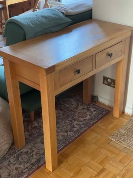 Photo of free solid oak desk (Essex Road, Islington) #2
