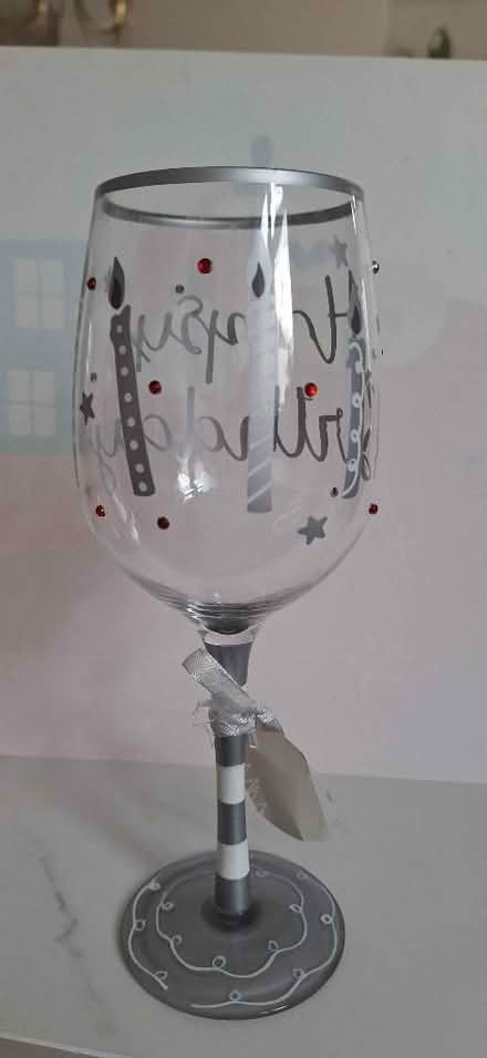 Photo of free Happy birthday glass (Streatham SW16) #2