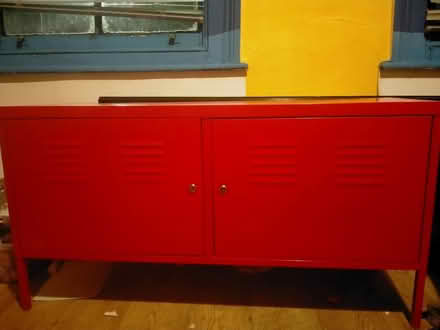 Photo of free Red IKEA metal locker (Stamford Hill N15) #1