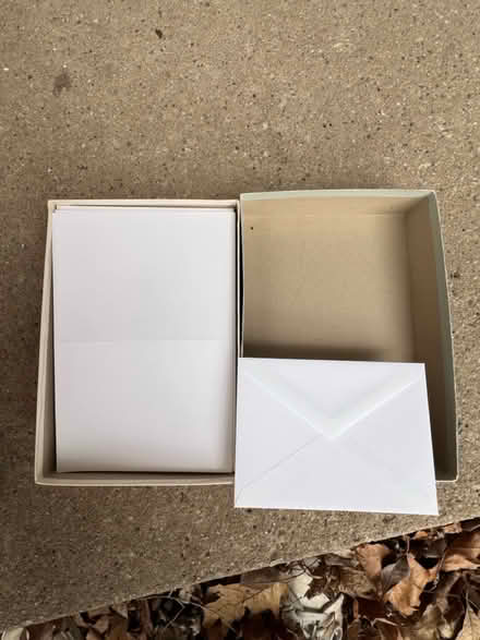 Photo of free Misc Notecards & Envelopes (5 blocks S of DGSHS) #1