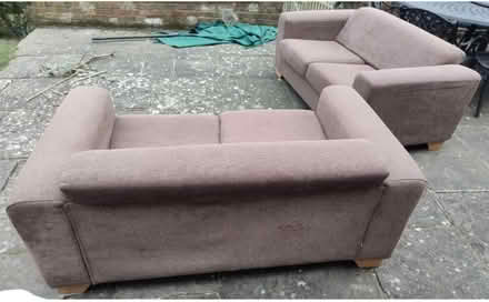 Photo of free Two comfy 2-seater sofas (CT21) #4