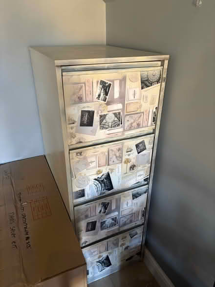 Photo of free Filing cabinet - 4 drawers (Lye Valley OX3) #1