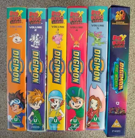 Photo of free Digimon VHS tapes (Kenilworth CV8) #1