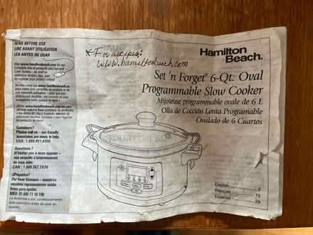 Photo of free Slow cooker (Petworth Washington DC) #2