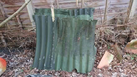 Photo of free Old roofing corrugated green (Nash Mills WD4) #1