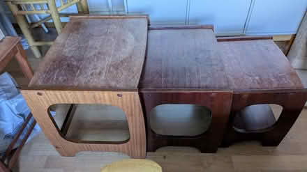 Photo of free Nest of 3 side tables (Tranmere CH42) #2