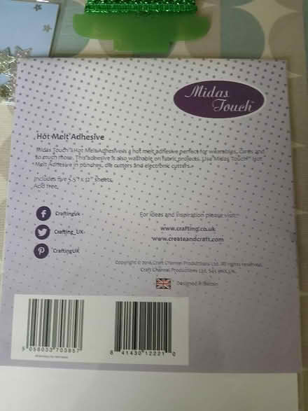 Photo of free Hot melt adhesive sheets (Parkwood Rainham ME8) #2