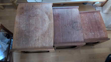 Photo of free Nest of 3 side tables (Tranmere CH42) #3