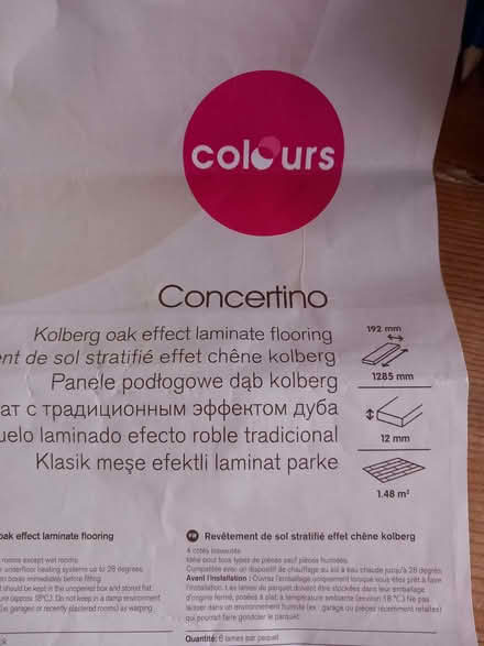 Photo of Colours concertino laminate (Bevendean BN2) #2