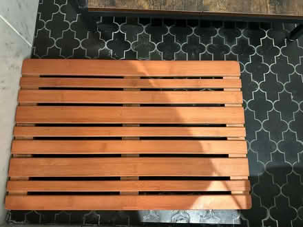 Photo of free Bamboo bath mat (Bloomingdale) #1