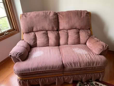 Photo of free Sleeper sofa, recliner, love seat (Elyria off Carol lane) #2