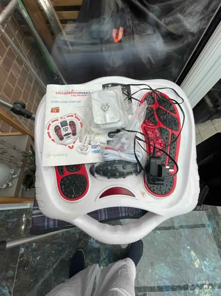 Photo of free Circulation max machine- with body pads, leads and charger. (Bethnal Green E2) #2