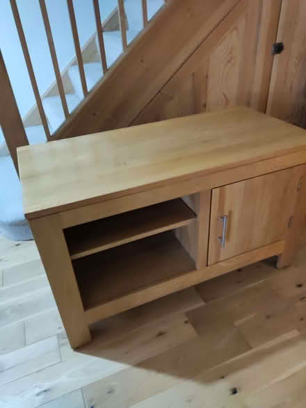 Photo of free Solid oak TV unit (St John's WR2) #1