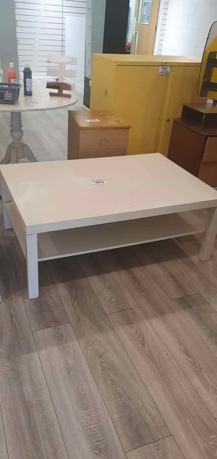 Photo of free Large White Coffee Table (Shepherds Bush W12) #1