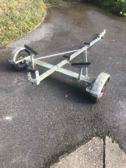 Photo of free Dinghy Road trailer small - 3m longs 1.6m wide (Lymington SO41) #2