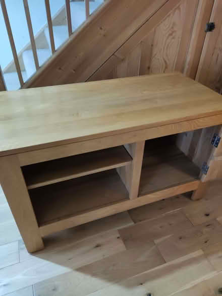 Photo of free Solid oak TV unit (St John's WR2) #3