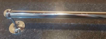 Photo of free chrome towel rail (Altrincham WA15) #1