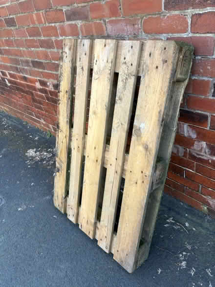 Photo of free Wooden pallet (Heaton Norris SK4) #2