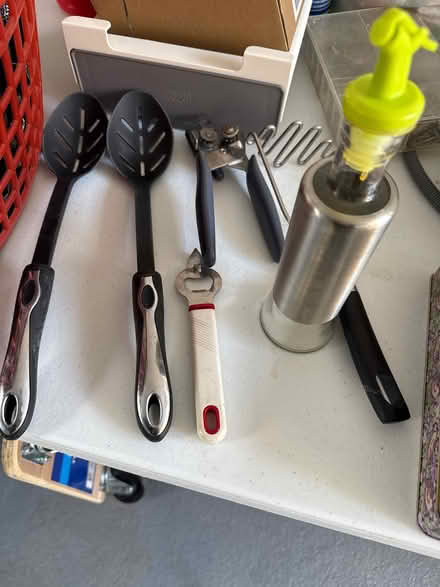 Photo of free Kitchen utensils olive oil bottle (Horsham) #1