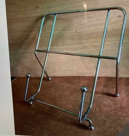 Photo of free Chrome RECIPE BOOK HOLDER/STAND. (St James, South Elmham IP19) #1
