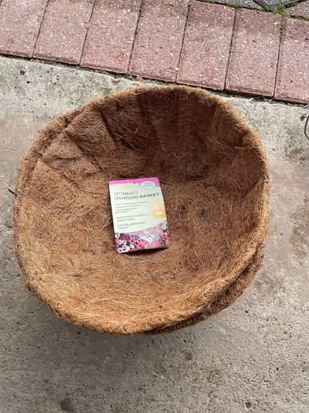 Photo of free 12" Hanging Basket Liners x 6 (Burnopfield NE16) #1