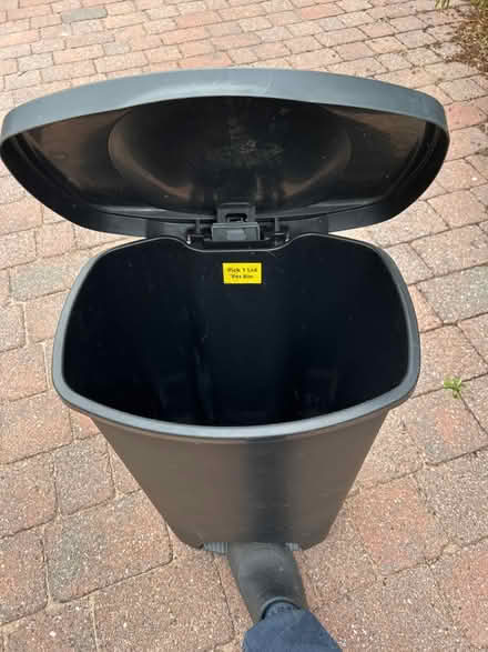 Photo of free Large pedal bin 50L Black (Riccall, YO19) #2