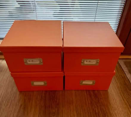 Photo of free Cardboard storage boxes (Micheldever, SO21 3DF) #1