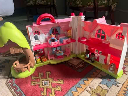 Photo of free Happyland cottage and figures (Walthamstow village) #2