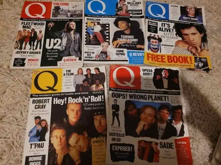 Photo of free Copies of Q magazine from 80s and 90s (Lower Walkley S6) #1