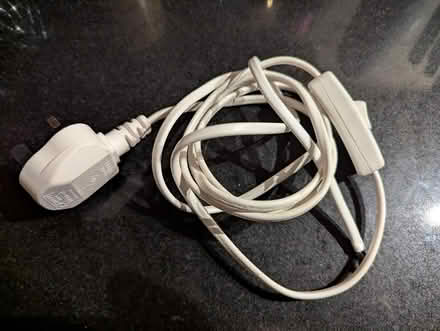Photo of free Table lamp cable with inline on/off switch (Gleadless S14) #1