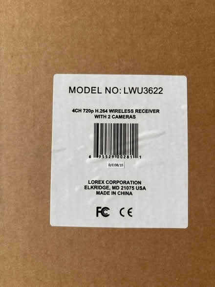 Photo of free Lorex wireless receiver w 2 cameras (Columbia) #2